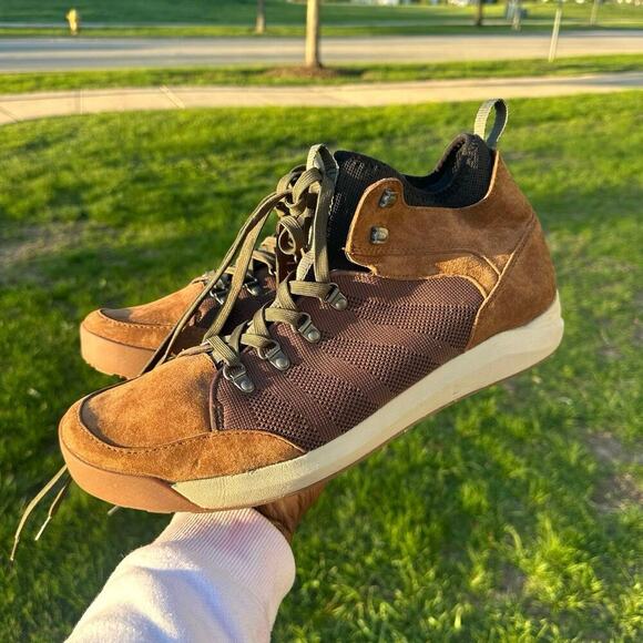 L.L. Bean Men’s Vista Mid Hiking Boots Size 14 Brown - Picture 15 of 16